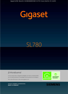 Gigaset SL780 - Digitelcom, S.L.