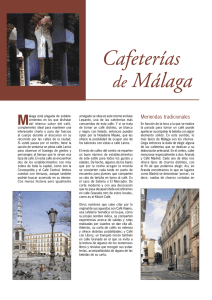 Un paseo por las cafeterías de Málaga