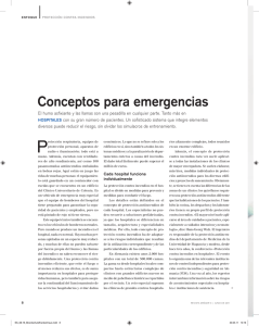 Conceptos para emergencias