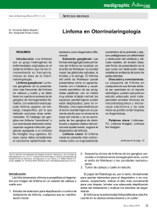 Linfoma en Otorrinolaringología