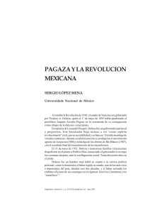 Pagaza y la Revolución Mexicana