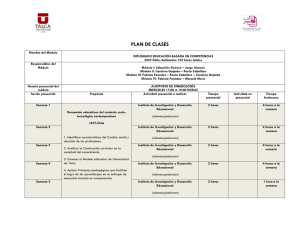 plan de clases - Universidad de Talca