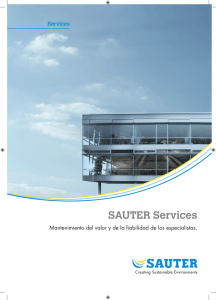 SAUTER Services - SAUTER Ibérica
