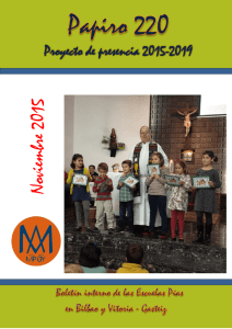 Papiro 220: proyecto de presencia 2015-2019