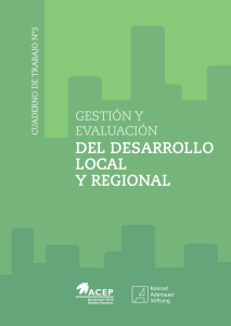 Gestión y Evaluación del Desarrollo Local y Regional