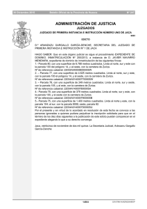administración de justicia - Boletin Oficial de Aragón