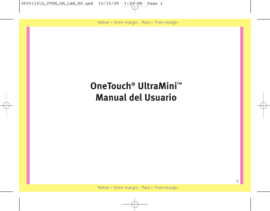 OneTouch® UltraMini™ Manual del Usuario