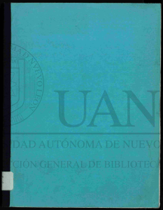 Sistema operativo DOS - Universidad Autónoma de Nuevo León