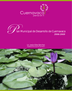 lan Municipal de Desarrollo de Cuernavaca