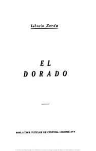 El Dorado / Liborio Zerda. - Actividad Cultural del Banco de la