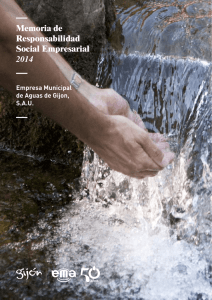 Memoria de Responsabilidad Social Empresarial 2014