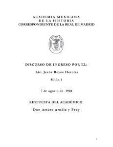 Jesús Reyes Heroles - Academia Méxicana de la Historia
