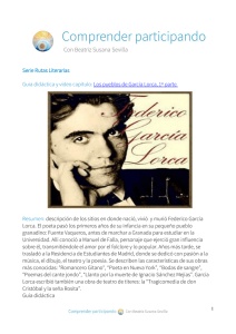 Guía didáctica Lorca 1 - Comprender participando