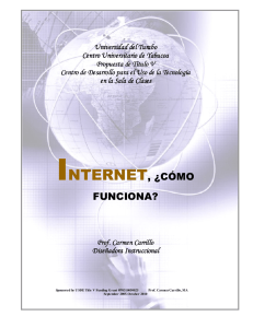 Internet - Sistema Universitario Ana G. Méndez