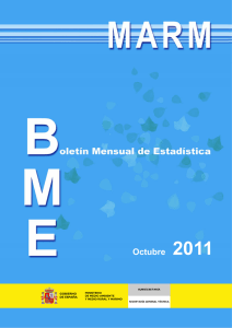 Boletín Mensual de Estadística - Octubre 2011