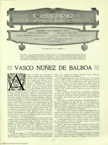 VASCO NÚÑEZ DE BALBOA