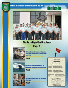 No.009 - Mayo 2013. - Ejército de Nicaragua