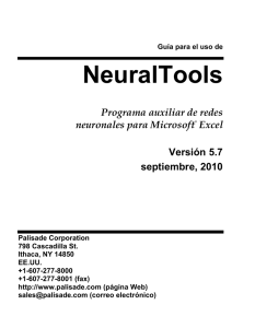 NeuralTools - Palisade Corporation