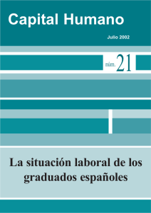 La situación laboral de los graduados españoles