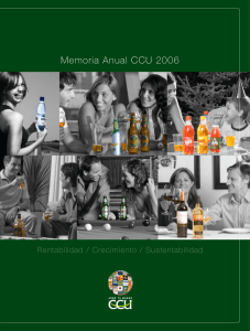 Memoria Anual CCU 2006