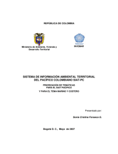 sistema de información ambiental territorial del pacífico colombiano