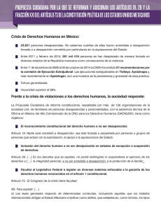 Ficha informativa de la propuesta ciudadana
