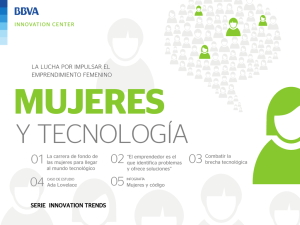 Mujeres y tecnología - Centro de Innovación BBVA