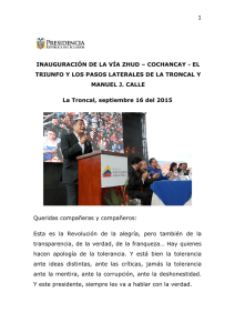 VIA ZHUD - Presidencia de la República del Ecuador