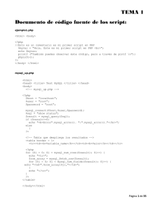 Documento de código fuente de los script: TEMA 1