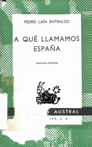 A qué llamamos España - Biblioteca Virtual Miguel de Cervantes