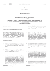 Reglamento (UE) no 487/2013 de la Comisión, de 8 de mayo