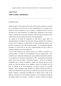 Jaime Osorio Chile: Estado y dominación / 73