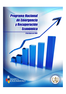 Programa Nacional de Emergencia y recuperación Económica