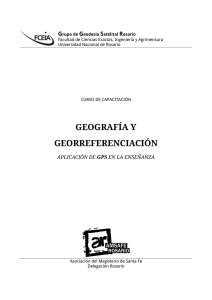geografía y georreferenciación