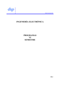 Programa - Sistemas de Comunicaciones Electrónicas y sus Areas