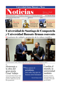 Noticias - Universidad Jaime Bausate y Meza