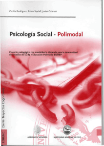 Psicología Social - Biblioteca Digital UNCuyo