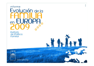 Evolución de la Familia en Europa 2009