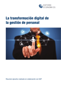 La transformación digital de la gestión de personal
