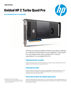 Unidad HP Z Turbo Quad Pro