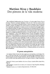 pdf Martínez Rivas y Baudelaire : dos pintores de la vida moderna