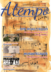 musintégrate off-road cellos - Conservatorio Profesional de Música