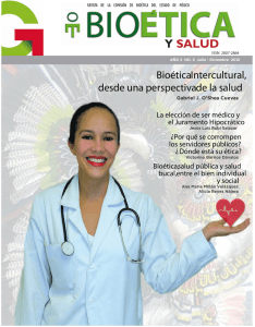 Revista “Bioética y Salud” - Secretaría de Salud del Estado de México