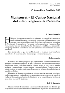 Montserrat – El Centro Nacional del culto religioso de Cataluna ~