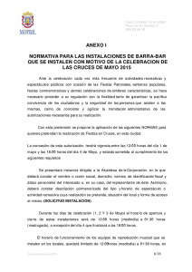 Normativa de Barras - Ayuntamiento de Motril