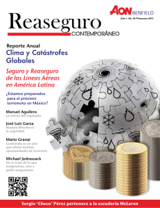 Clima y Catástrofes Globales - Reinsurance Thought Leadership