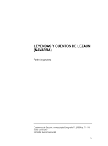Leyendas y cuentos de Lezaun (Navarra)