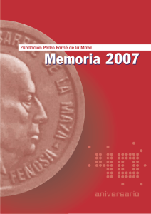 Memoria 2007 - Fundación Barrié