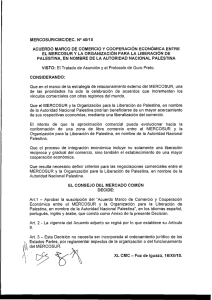 Dec. 40/10. Acuerdo Marco de Comercio MERCOSUR