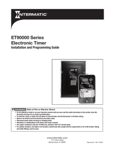 ET90000 Series Electronic Timer